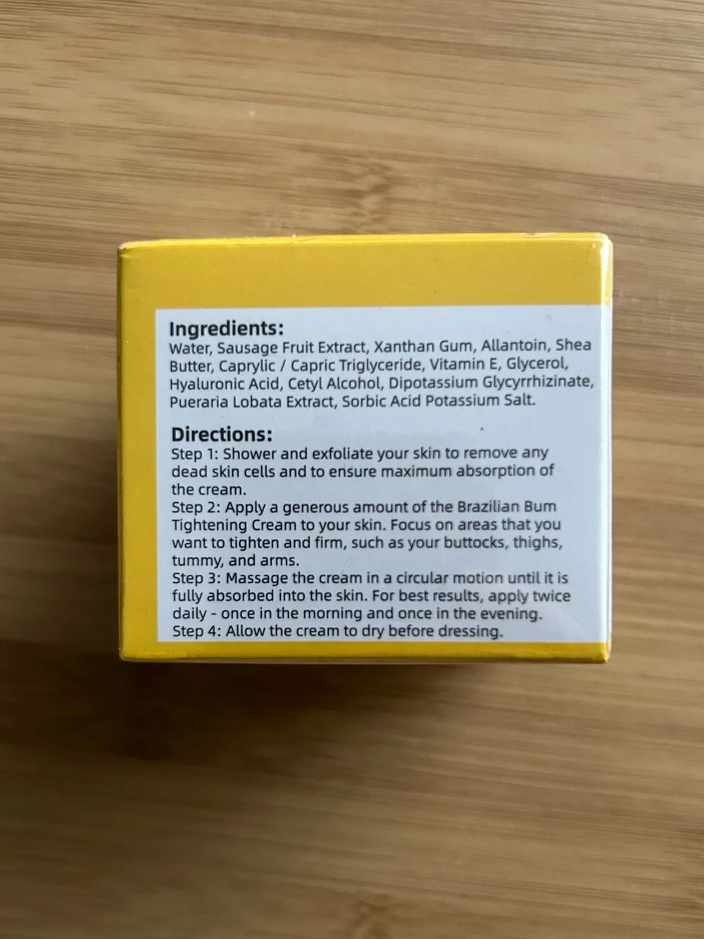 NIB Derphea Brazilian Bum Bum Cream - Picture 2 of 8